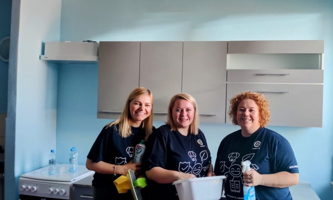 Aneks kuchenny w internacie na stronie żeńskiej