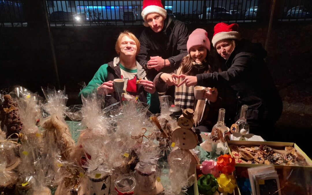 Udział w kiermaszu bożonarodzeniowym