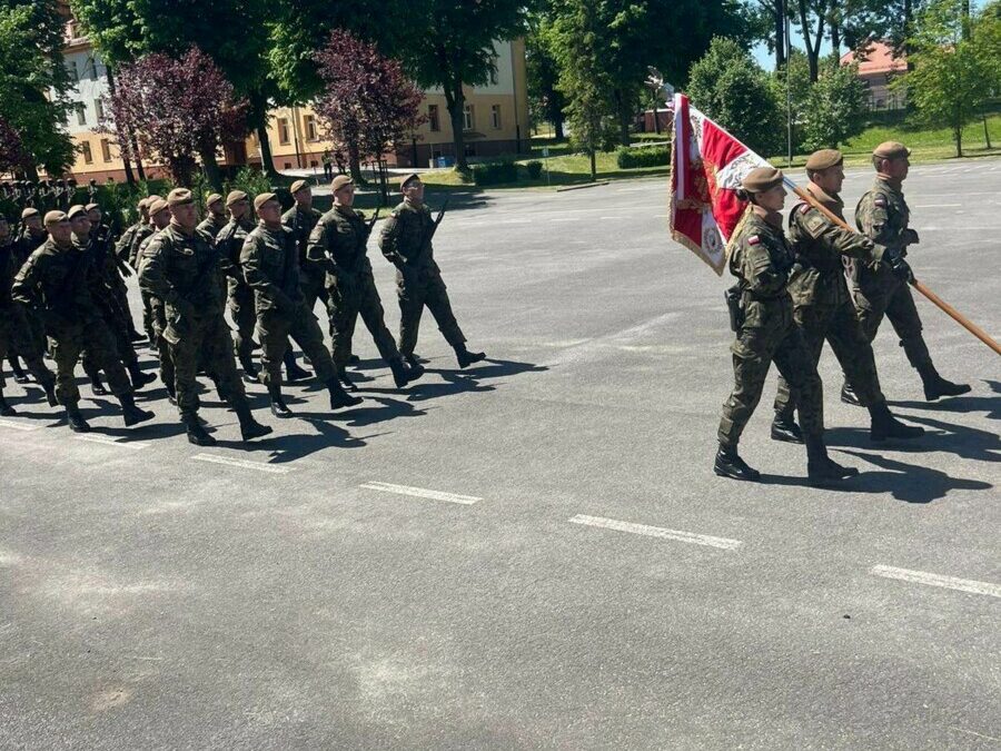 Uroczysta przysięga wojskowa żołnierzy 13. Brygady