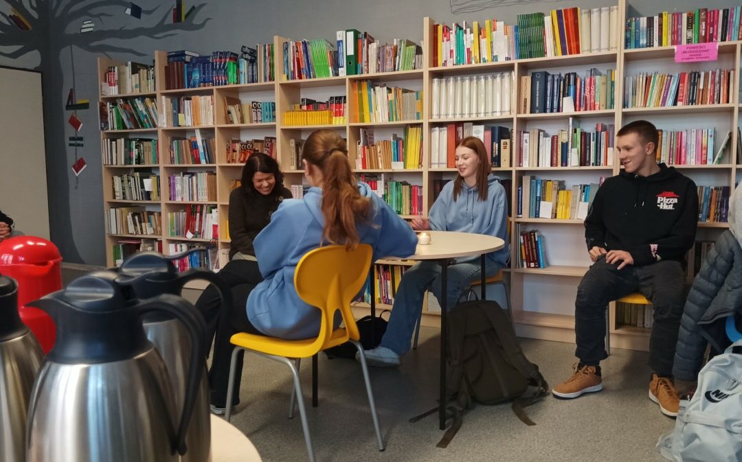 Szkolna Jesień literacka w bibliotece