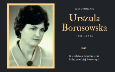 Kondolencje z powodu śmierci Urszuli Borusowskiej