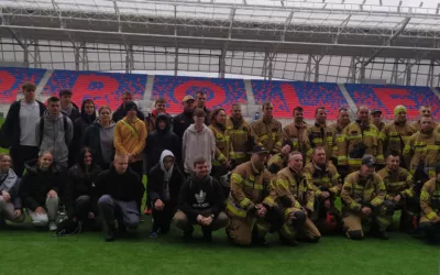 Ćwiczenia służb ratunkowych na Stadionie Miejskim w Opolu