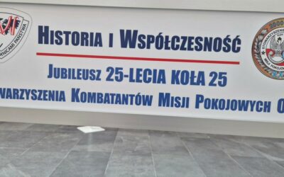 Sesja z okazji Jubileuszu 25 Lecia koła nr 25 SKMP ONZ