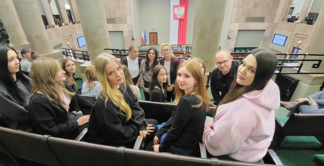 Wizyta naszych uczniów w Sejmie RP