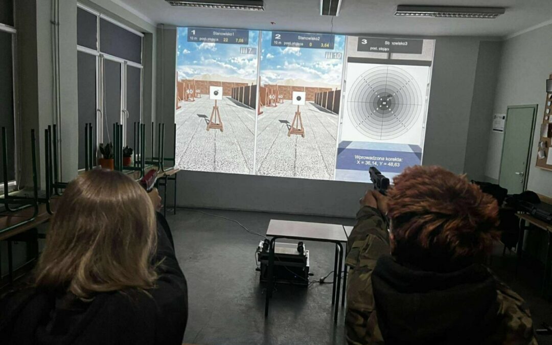 Szkolenie strzeleckie na wirtualnej strzelnicy
