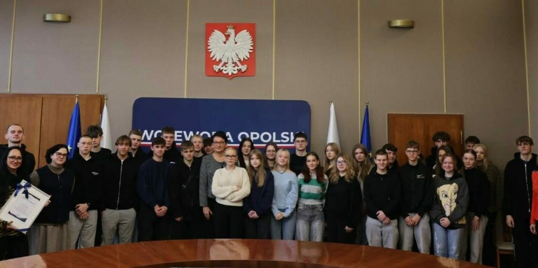 Lekcja obywatelska w Opolskim Urzędzie Wojewódzkim