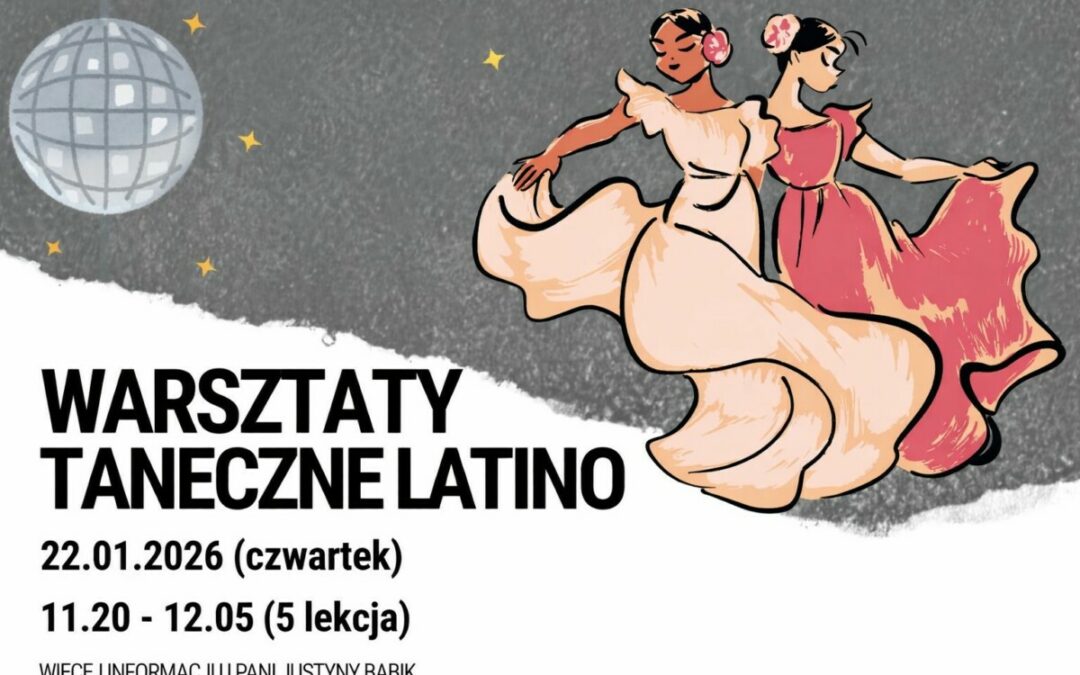 Zaproszenie na warsztaty taneczne Latino