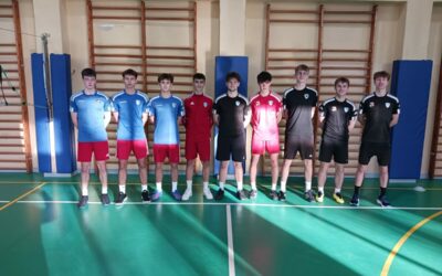 Zawody w piłce siatkowej trójek klas sportowych