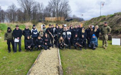 Uczniowie klasy policyjne mają cela!🎯